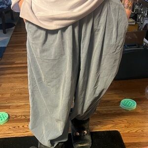 Light blue micro corduroy Free people oversized pant